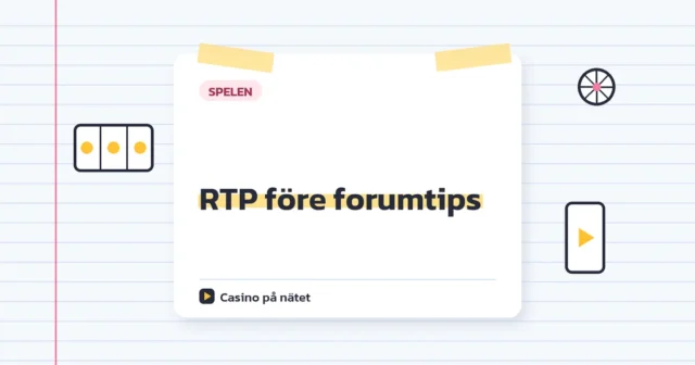 RTP före forumtips